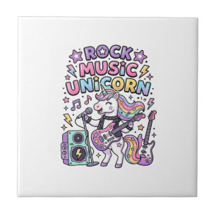 Carreau Licorne Rock Musique Licorne Charme Marketplace Ar