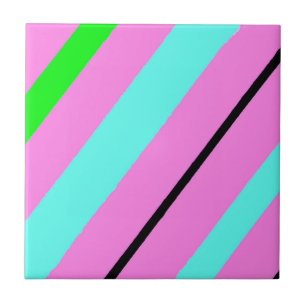 Carreau Lignes colorées
