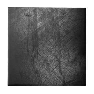Carreau Lignes grises métalliques affligées par obscurité