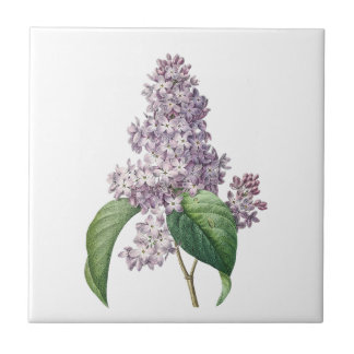 Carreau lilas vintage céramique