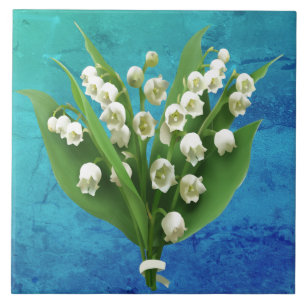 Carreau Lily de la Vallée