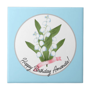 Carreau Lily of the valley