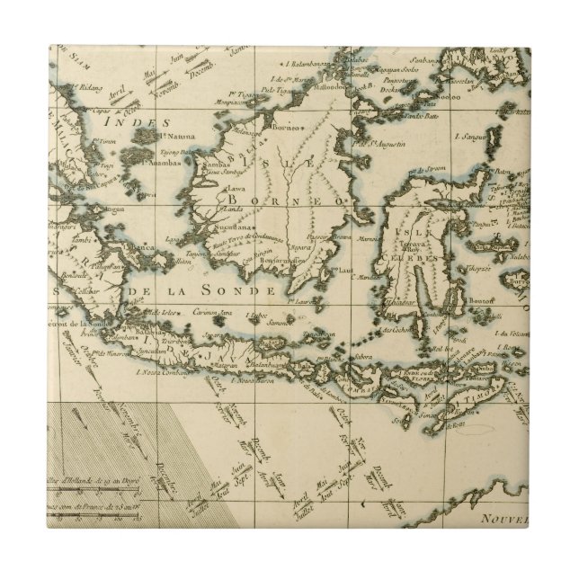 Carreau L'Indonésie et les Philippines (Devant)