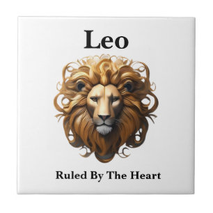 Carreau Lion, Lion, Dirigé Par Le Coeur,