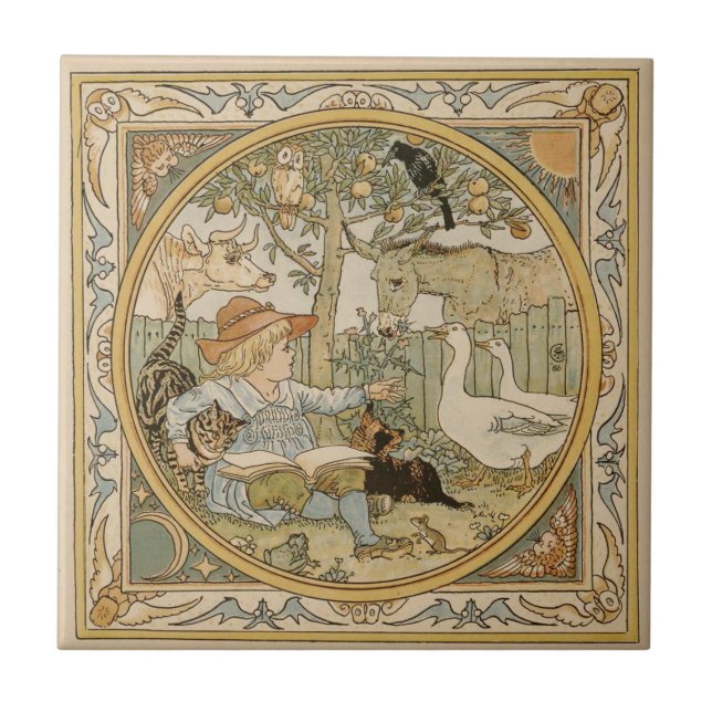 Carreau Lire Fun Carrelage en céramique (Devant)