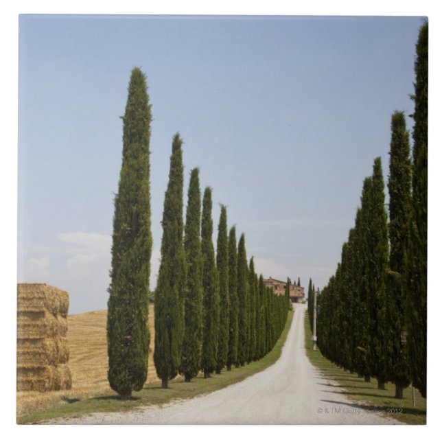 Carreau L'Italie. La Toscane. Val D'Orcia (vallée d'Orcia) (Devant)