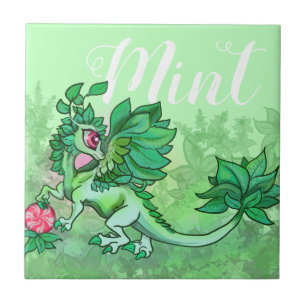 Carreau Little Herb Garden Dragon~Mint