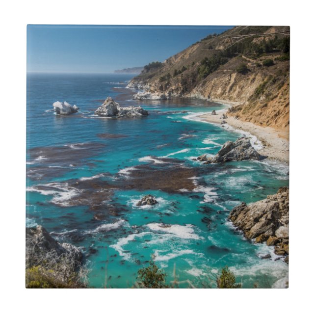 Carreau Littoral de Big Sur, Côte ouest, Côte pacifique (Devant)