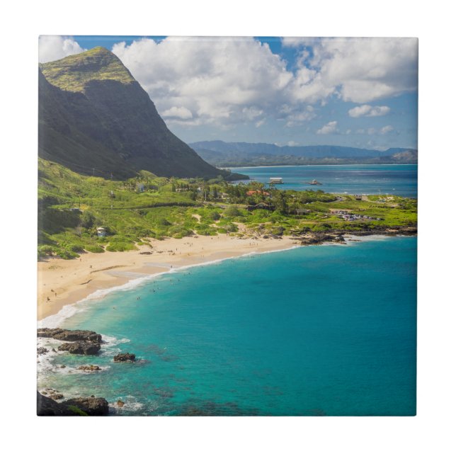 Carreau Littoral de la plage de Makapuu (Devant)