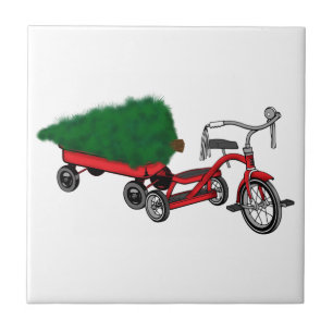 Carreau livraison d'arbres de noël