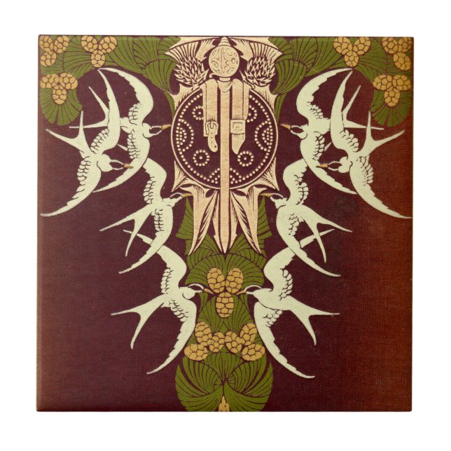 Carreau Livre antique écossais Highlands (Devant)