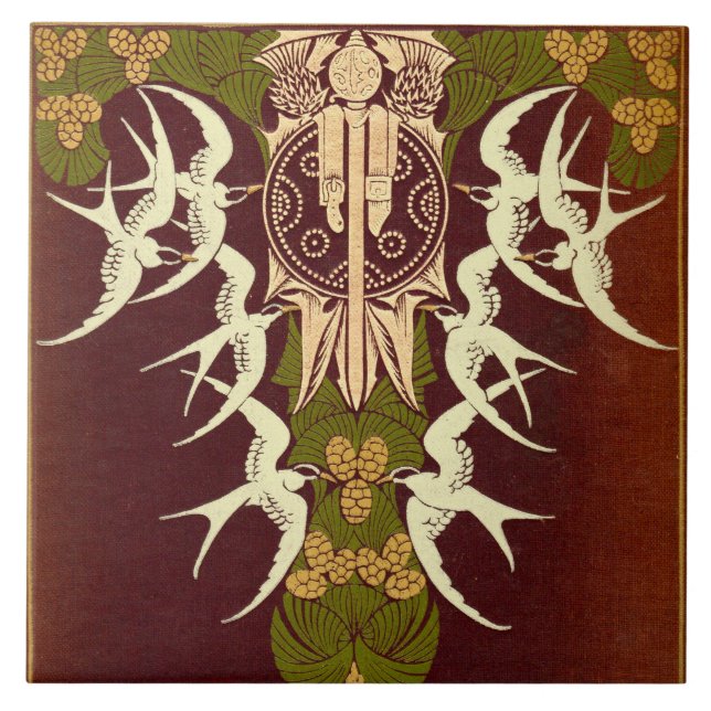 Carreau Livre antique écossais Highlands (Devant)