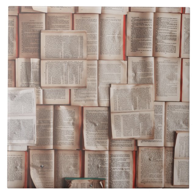 Carreau Livres vintages (Devant)