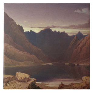 Carreau Loch Coruisk, île de Skye - aube, c.1826-32 (la