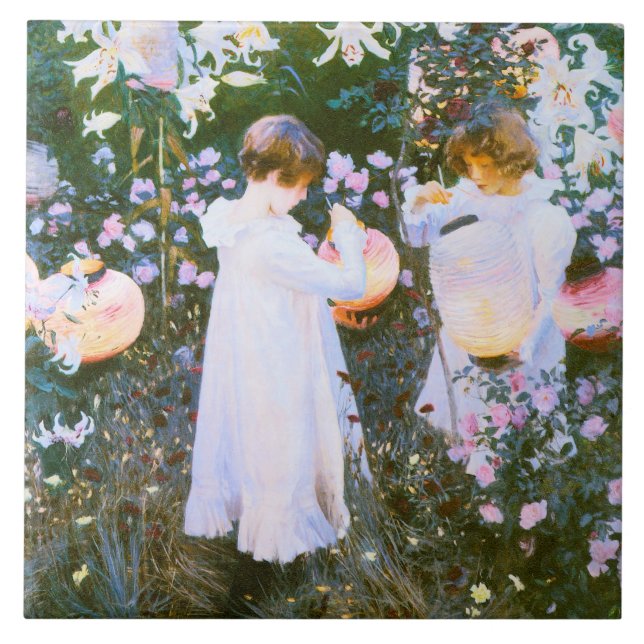 Carreau L'oeillet, lis, lis, s'est levé (Devant)