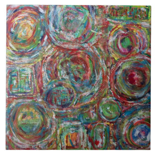 Carreau Logo 2 6 x 6 Carrelage en céramique