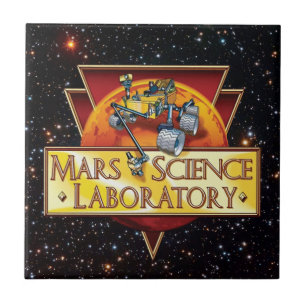 Carreau Logo de la mission Mars Science Laboratory