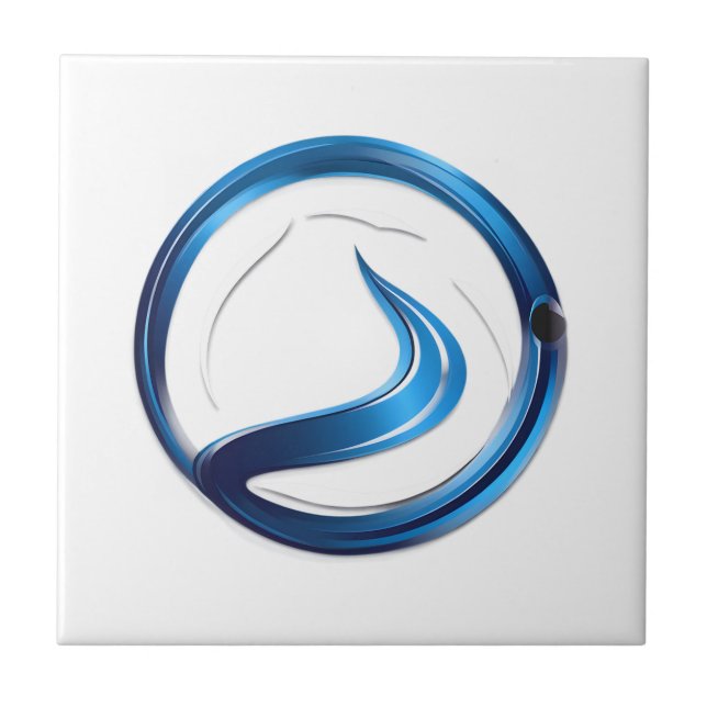 Carreau logo des services de plomberie (Devant)