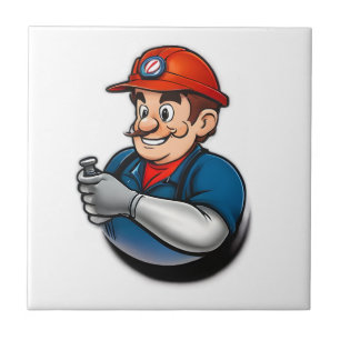 Carreau logo des services de plomberie