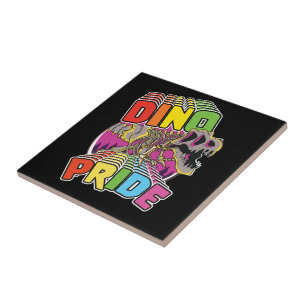 Carreau logo Dino Pride