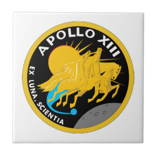 Carreau Logo du patch de mission NASA Apollo 13