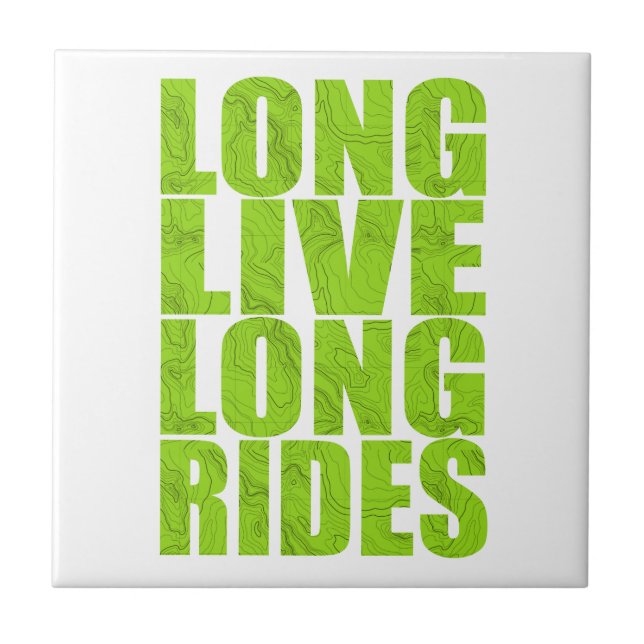Carreau Long Live Long Rides (Topo) (Devant)