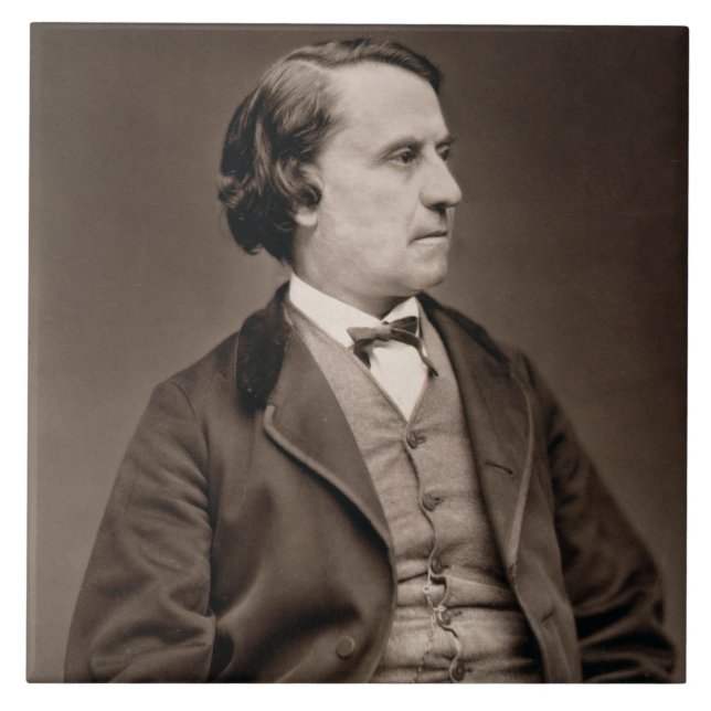 Carreau Louis Blanc (1813-82), de 'Galerie Contemporaine (Devant)