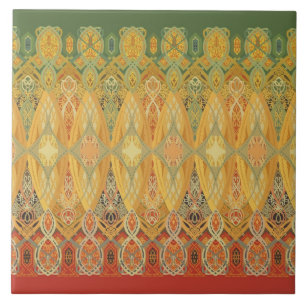 Carreau Louis Sullivan "frise de botte "