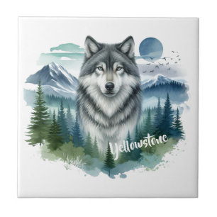 Carreau Loup de Yellowstone