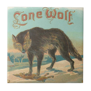 Carreau Loup solitaire