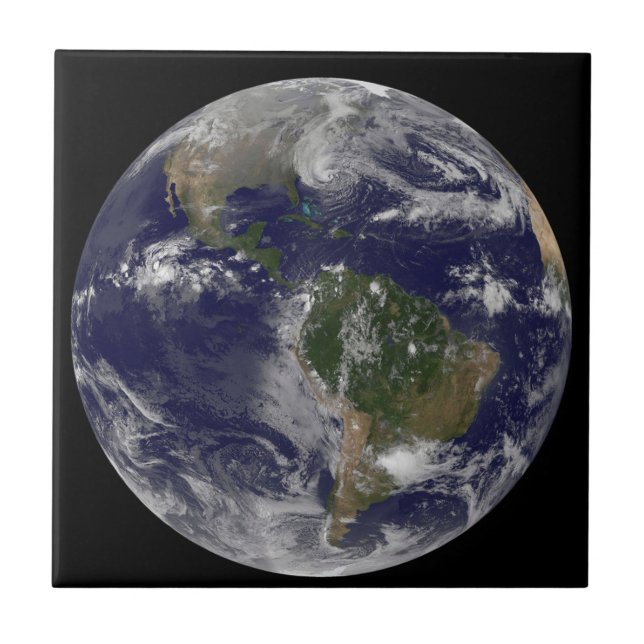 Carreau L'Ouragan Sandy Le Long De La Côte Est Des États-U (Devant)