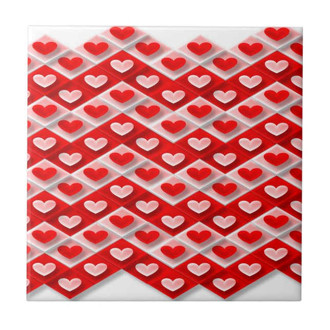 Carreau Love Heart Motif (Devant)