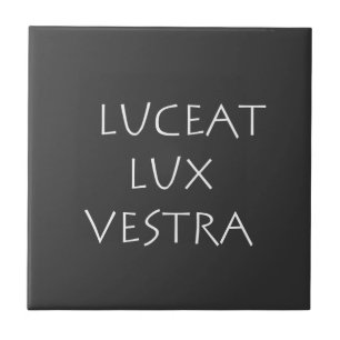 Carreau Luceat lux vestra