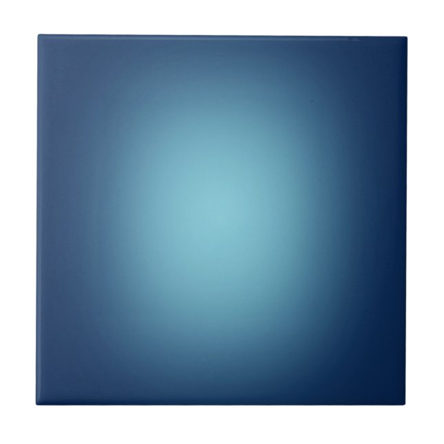 Carreau Lumière blanche sur bleu (Devant)