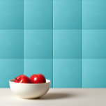 Carreau Lumière bleu clair de couleur solide<br><div class="desc">Design de rayonnement bleu clair uni de couleur solide.</div>