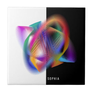 Carreau Lumière de couleur d'arc-en-ciel