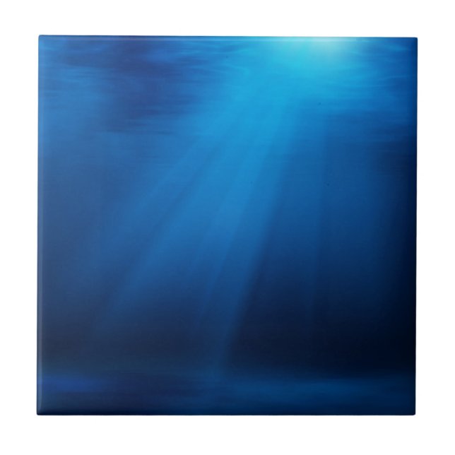CARREAU LUMIÈRE DU SOLEIL SOUS-MARINE (Devant)