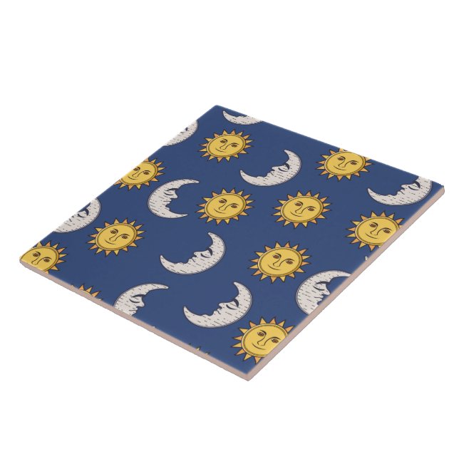Carreau Lune et Soleil (Côté)