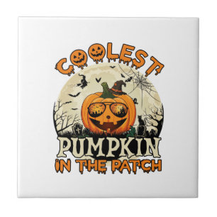 Carreau Lunettes de soleil Coolest Pumpkin Patch Chapeau d