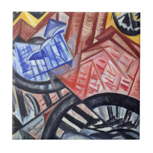 Carreau L'usine et le pont