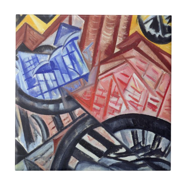 Carreau L'usine et le pont (Devant)