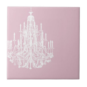 Carreau Lustre rose Chic
