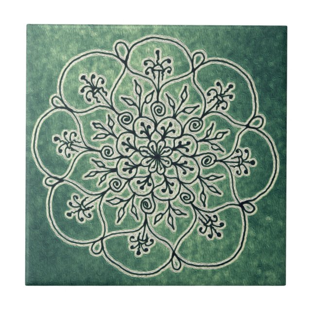 Carreau Lutin en bois - mousse (Devant)