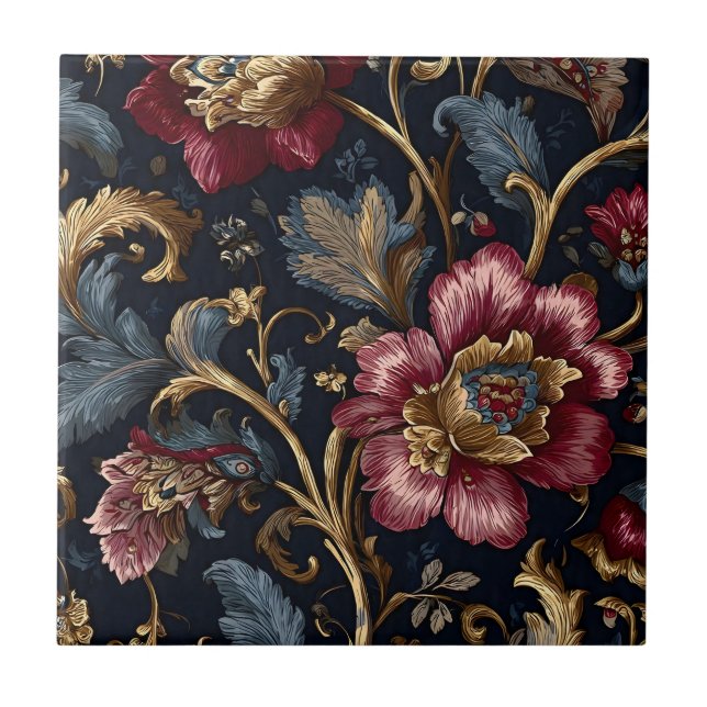 Carreau Luxury Vinatge Royal Saffron  (Devant)