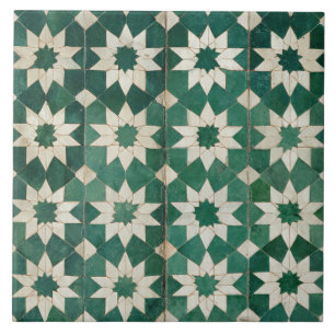 Carreau Luxury Vintage Moroccan Zellige Emerald Green