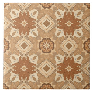 Carreau Luxury Vintage Moroccan Zellige Terracotta Sand