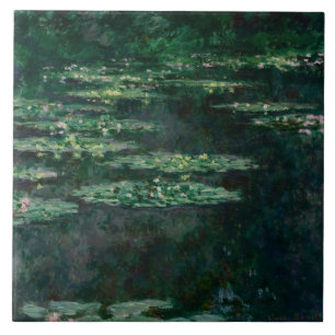 Carreau Lys d'eau (par Claude Monet)