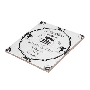 Carreau M. Mustache Lil Man Baby Boy Statistiques