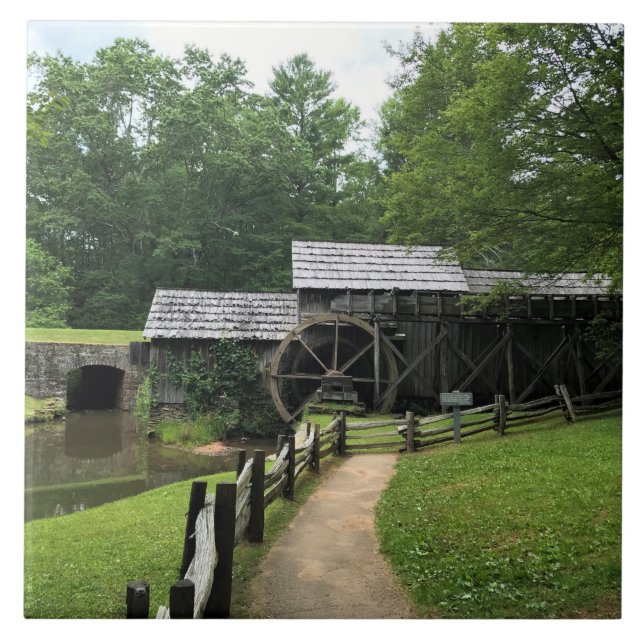 Carreau Mabry Mill, Virginie (Devant)