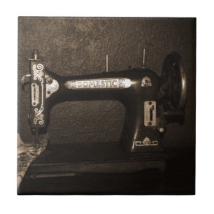 Carreau Machine à coudre vintage